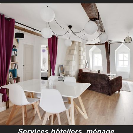 Ferienwohnung Le Grand Mirebeau Bourges Exterior foto