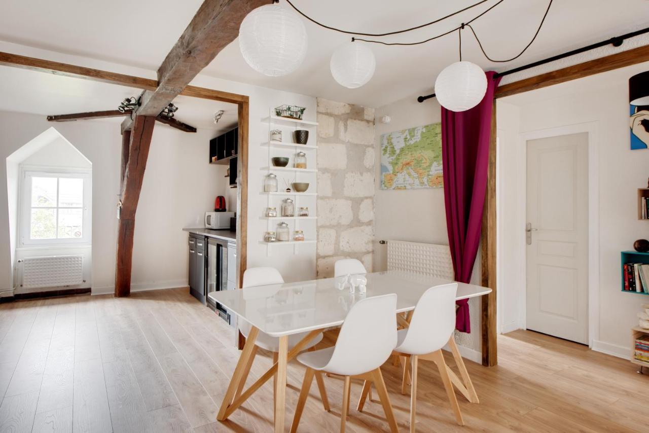 Ferienwohnung Le Grand Mirebeau Bourges Exterior foto