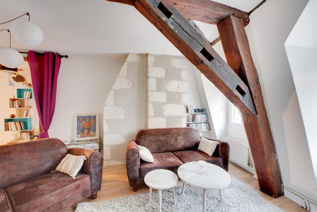 Ferienwohnung Le Grand Mirebeau Bourges Exterior foto